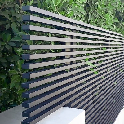 Powder-Coated Aluminum Fence with a 10-20-30 Year Warranty Powder-Coated Aluminum Fence with a 10-20-30 Year Warranty