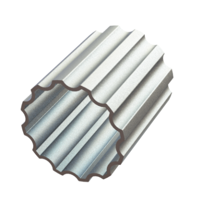 Anodized aluminum pole body