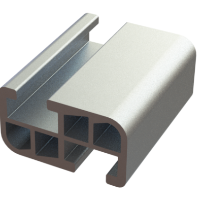 Modular aluminum structural system for conveyors