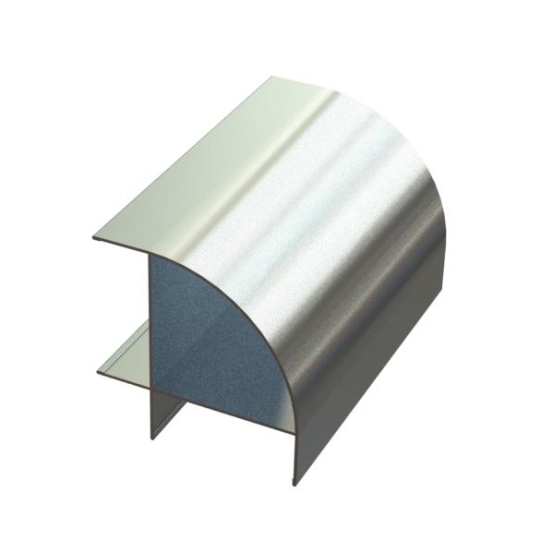 Aluminum space divider