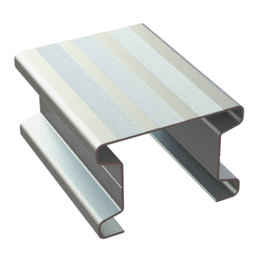 Aluminum profiles for ladders