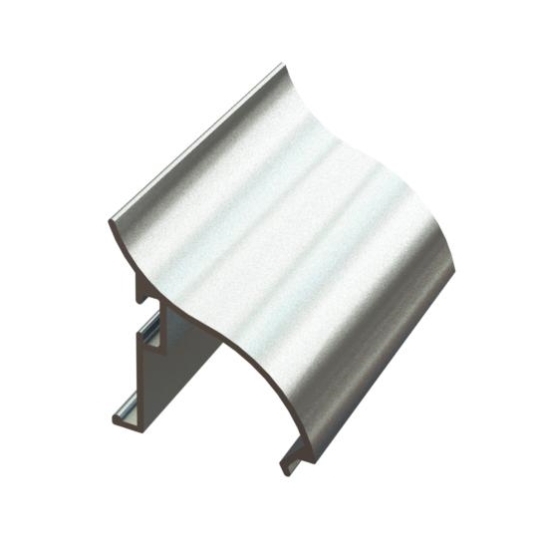 Slim aluminum divider