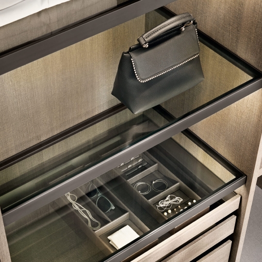 Extruded aluminum cabinet frame