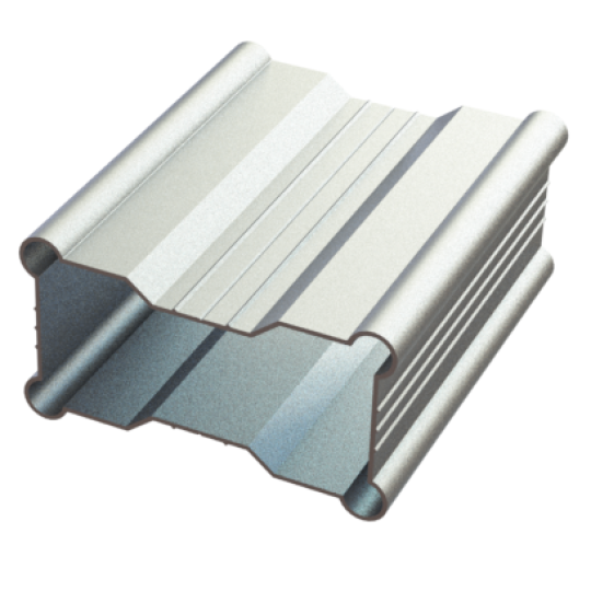 Structural aluminum for ladders