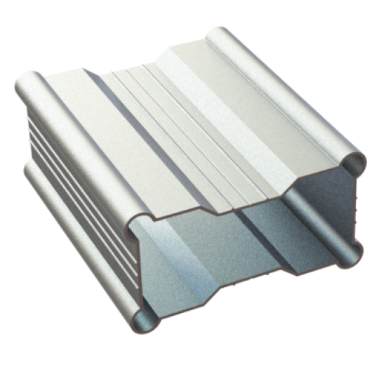 Structural aluminum for ladders