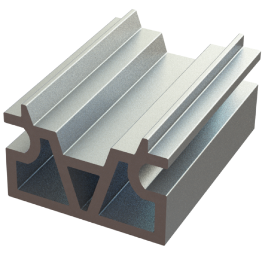 Versatile aluminum profile structures for conveyor systems
