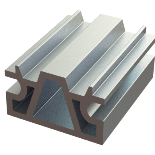 Aluminum conveyor frame, workbench frame