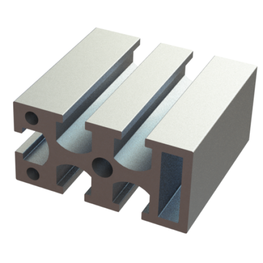 Modular aluminum structural system for conveyors