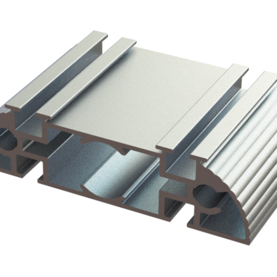 Extruded aluminum frame structures for conveyors