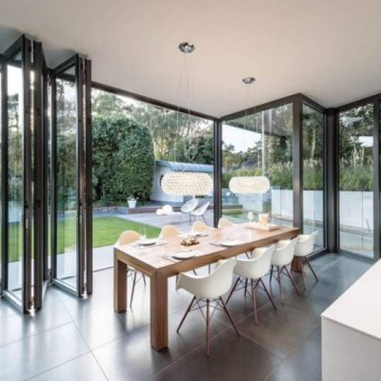 BiFold aluminum frame