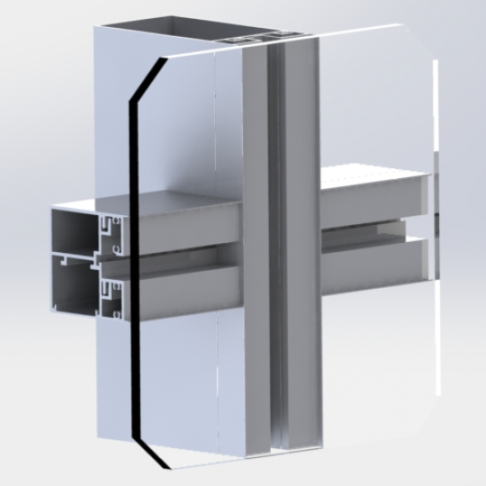 Sliding door  aluminum A6063 A6061