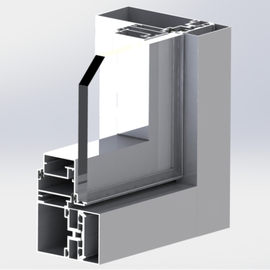 The sliding aluminum glass door powder-coated 10-20-30 year warranty