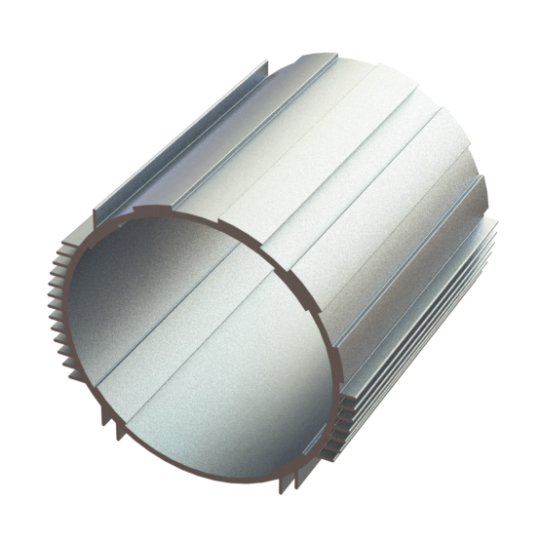 Anodized Aluminum Motor Housing