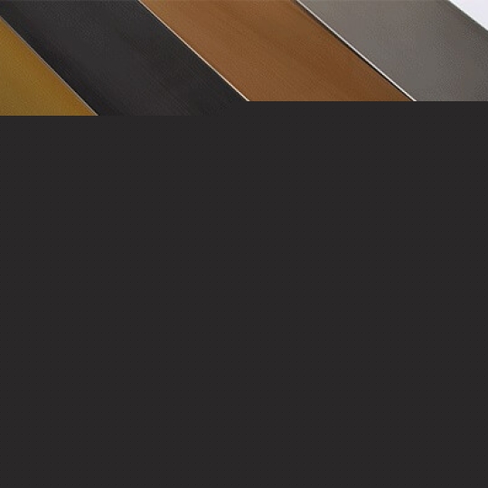 Aluminum corner skirting profile