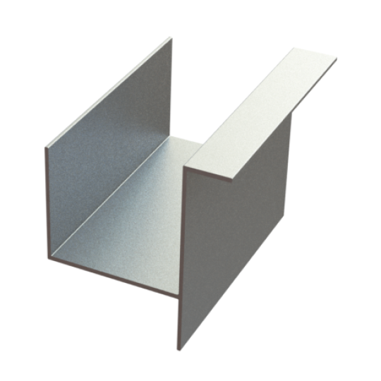 Modular aluminum divider