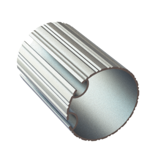 Wall-mounted curtain rod