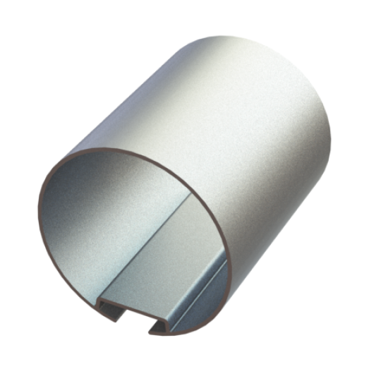 Minimalist curtain rod