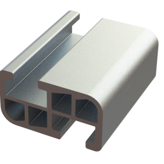 Modular aluminum structural system for conveyors