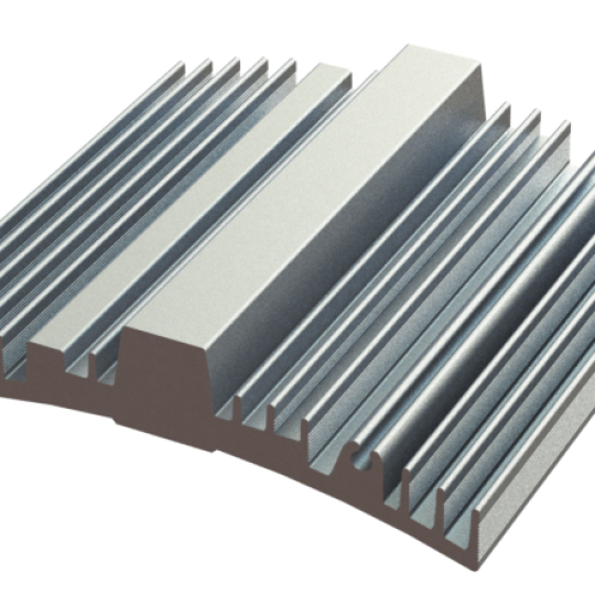 Sản phẩm nhôm đùn ép bộ phận tản nhiệt