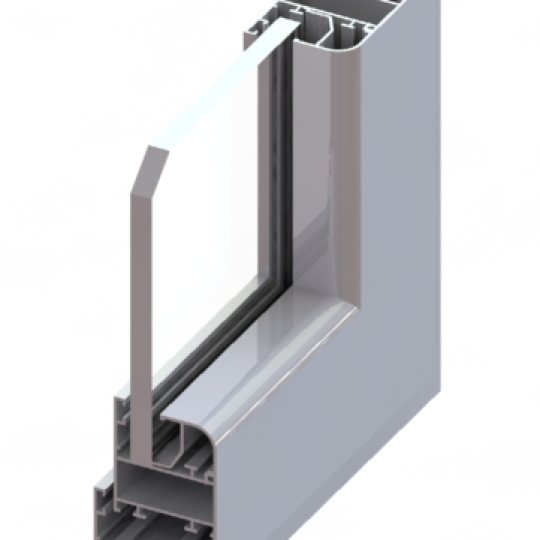 BiFold aluminum frame