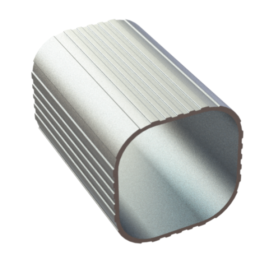 Aluminum side rails for ladders