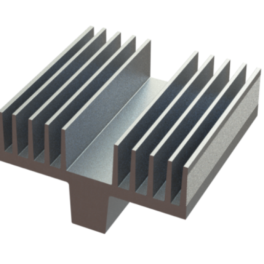 Sản phẩm nhôm đùn ép bộ phận tản nhiệt