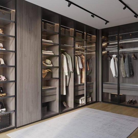 Durable aluminum cabinet structure