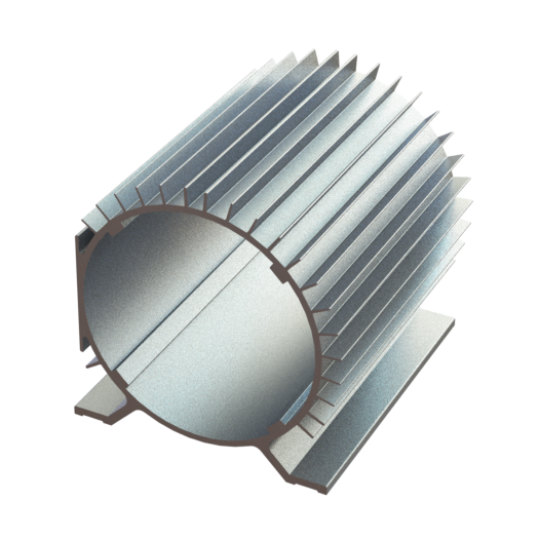 Anodized Aluminum Motor Housing