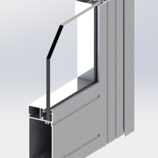 Sliding door aluminum frames