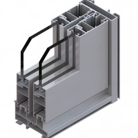Sliding door aluminum frames