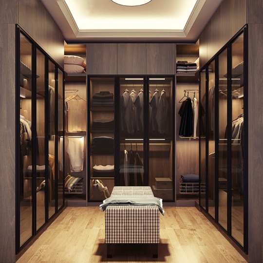 Aluminum panel cabinet frame